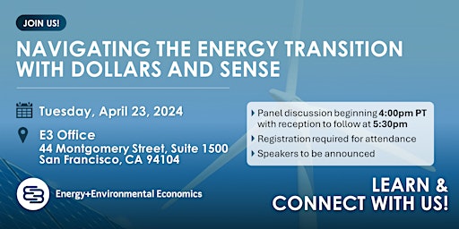 Navigating the Energy Transition with Dollars and Sense primary image