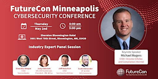Hauptbild für Minneapolis CyberSecurity Conference 2024
