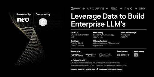 Imagen principal de Leverage Data to Build Enterprise LLM's