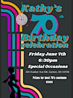 Imagem principal do evento Kathy's 70s Birthday Celebration