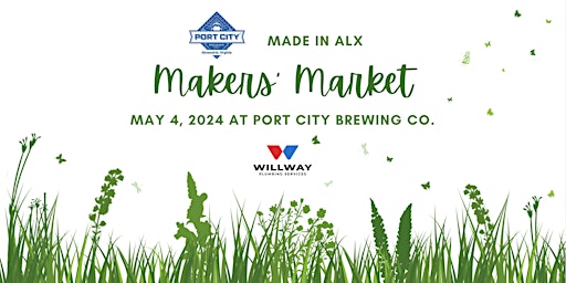 Image principale de Made in ALX Makers' Market at Port City Brewing Co.