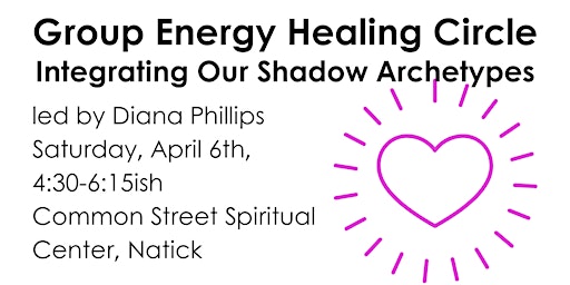 Imagem principal de Group Energy Healing Circle-Integrating our Shadow Archetypes