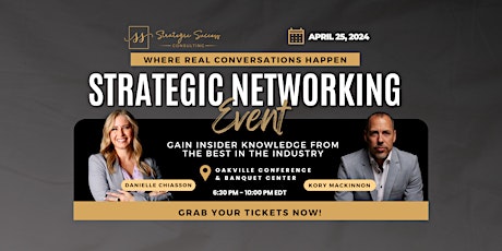 Strategic Entrepreneur Network Event April 25, 2024