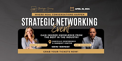 Hauptbild für Strategic Entrepreneur Network Event April 25, 2024