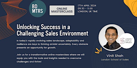 Unlocking Success in a Challenging Sales Environment