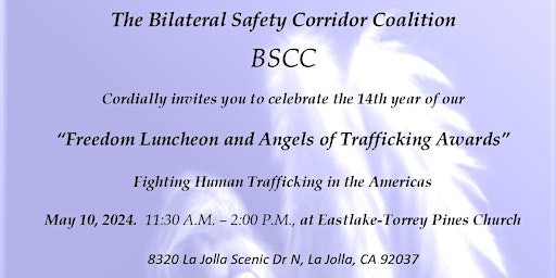 Freedom Luncheon and Angels of Trafficking Awards 2024 primary image