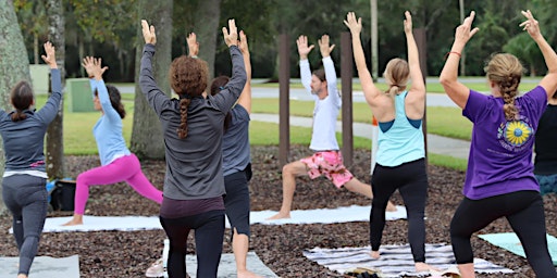 Imagem principal do evento Sawgrass Village Saturday Yoga with Karen Beebe