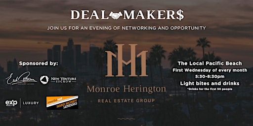 Imagen principal de Deal Makers: A Real Estate Networking Event