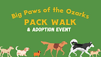 Immagine principale di Big Paws Community Pack Walk + Adoption Event 