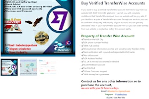 Imagen principal de 2Buy Verified TransferWise Account (Wise) (1) (1)