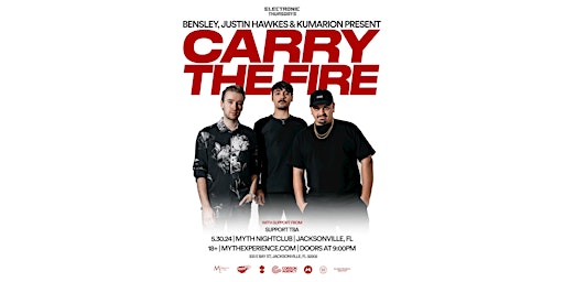 Image principale de Bensley, Justin Hawkes, & Kumarion Present: "Carry the Fire" Tour | 5.30.24