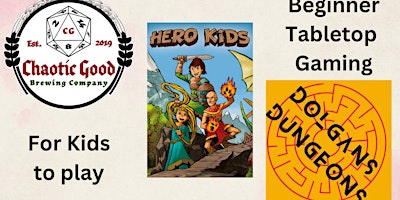 Copy of Hero Kids - Tabletop Gaming for Kids primary image