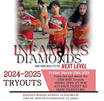 Hauptbild für Infamous Diamonds 2024-2025 TRYOUTS