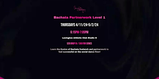 Bachata Partnerwork Level 1 primary image