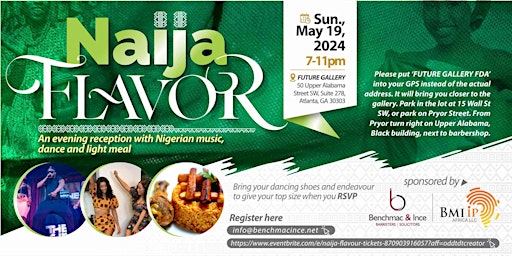 Imagem principal do evento Naija Flavour