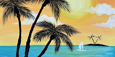 Immagine principale di Ticket to Paradise - Paint and Sip by Classpop!™ 