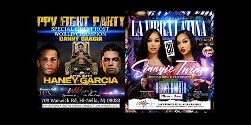 LUXE VIBRA LATINA hosted by DANNY GARCIA w performaces by The SiANGIE TWINS primary image
