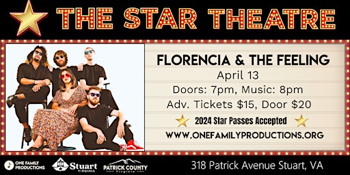 Imagem principal de Florencia & The Feeling @ The Star Theatre