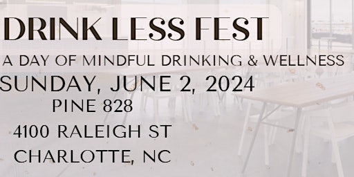 Imagem principal do evento Drink Less Fest