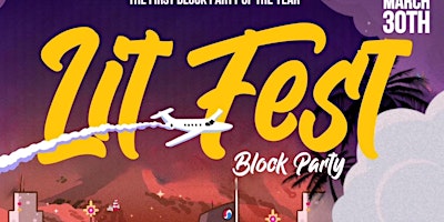 LITFEST BLOCK PARTY THIS SATURDAY primary image