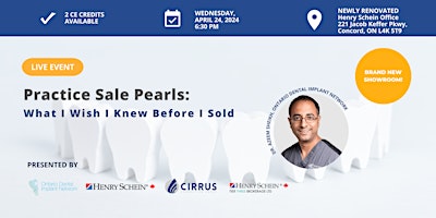 Imagem principal do evento Practice Sale Pearls: What I Wish I Knew Before I Sold