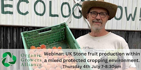 Webinar: UK stone fruit production within a protected cropping environment