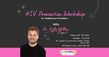 Primaire afbeelding van HIV Prevention Workshop with Dr. Kyle Wilby