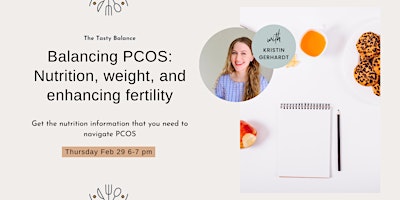 Primaire afbeelding van Balancing PCOS: Nutrition, weight, and enhancing fertility