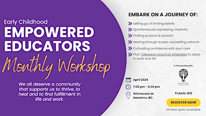 Empowered Educators - Monthly Workshop