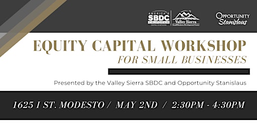 Small Business Equity Capital Workshop primary image