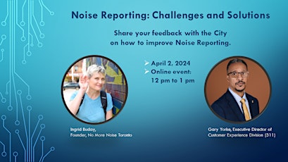 Noise Reporting: Challenges and Solutions