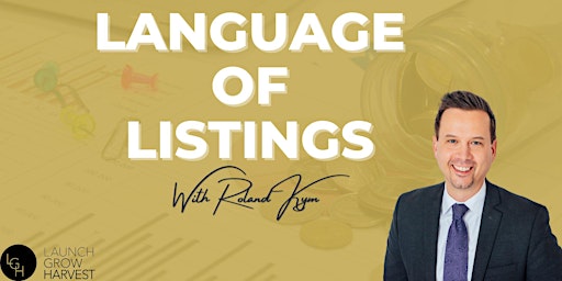 Language Of Listings  - With Roland Kym primary image