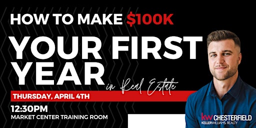 Primaire afbeelding van How To Make $100K Your First Year In Real Estate