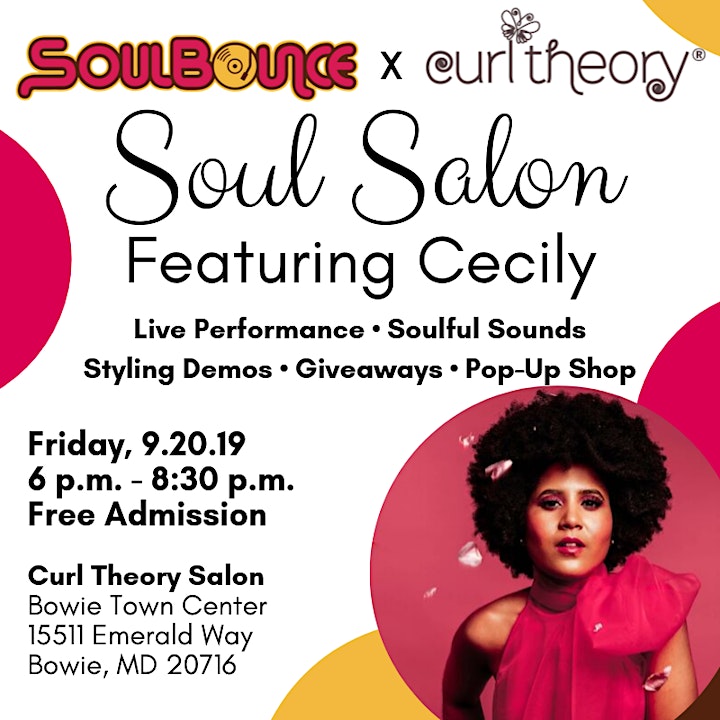 SoulBounce x Curl Theory's Soul Salon featuring Cecily image