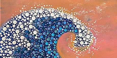 Dive into the Art of Dotting: Cresting Ocean Waves Class!