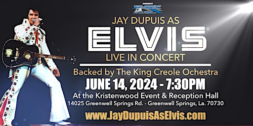 JAY DUPUIS AS ELVIS LIVE IN CONCERT primary image