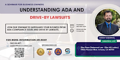 Imagen principal de Understanding ADA and Drive-By Lawsuits