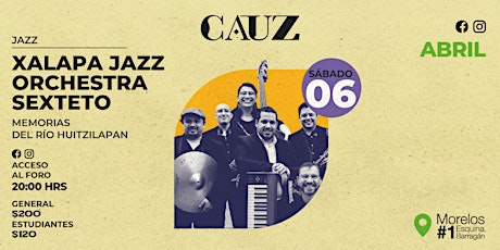 Xalapa Jazz Orchestra: memorias del río Huitzilapan