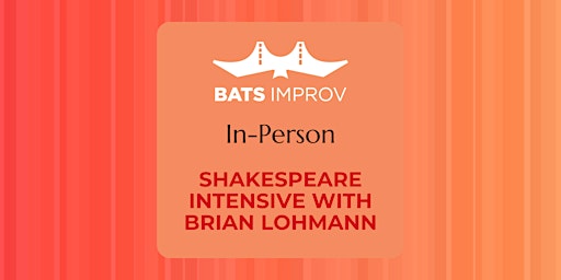 Immagine principale di In-Person: Shakespeare Intensive with Brian Lohmann 