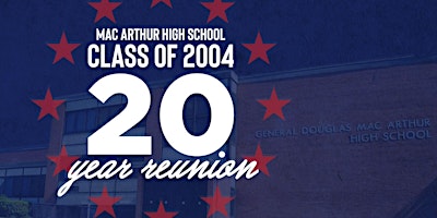 Imagem principal do evento Celebrating 20 Years with Macarthur's Class of 2004