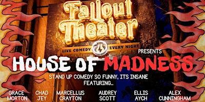 House of Madness: A Madcap Standup Comedy Showcase primary image