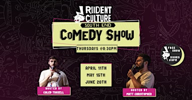 Primaire afbeelding van Comedy Show at Resident Culture South End