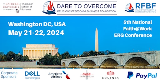 Imagen principal de Dare to Overcome National Faith@Work ERG Conference