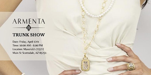 Hauptbild für Armenta Jewelry Trunk Show