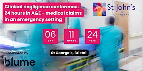 St John's Chambers Clinical Negligence Conference