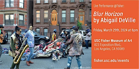 Live Performance @Fisher: Blur Horizon by Abigail DeVille