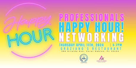 Professionals Happy Hour Networking