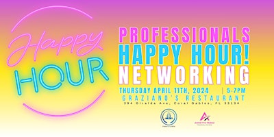 Professionals Happy Hour Networking primary image