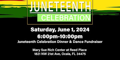 Primaire afbeelding van Copy of Juneteenth Celebration Dinner Dance Fundraiser