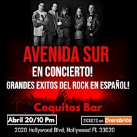 Grandes exitos del rock en español en vivo con Avenida Sur! primary image